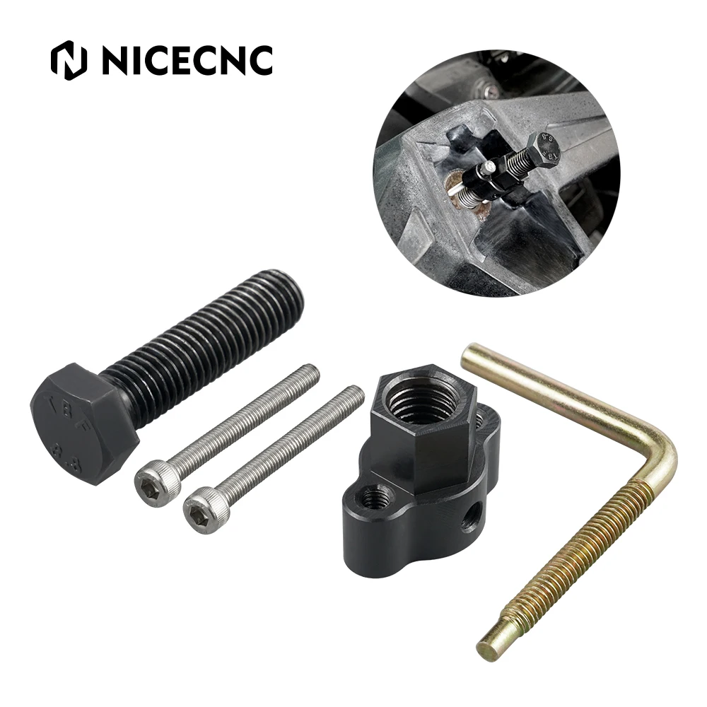 

NICECNC Steering Wheel Puller Tool Anodized Aluminum Alloy Puller Body CNC Machined For Polaris RZR 900 XP General Ranger Turbo