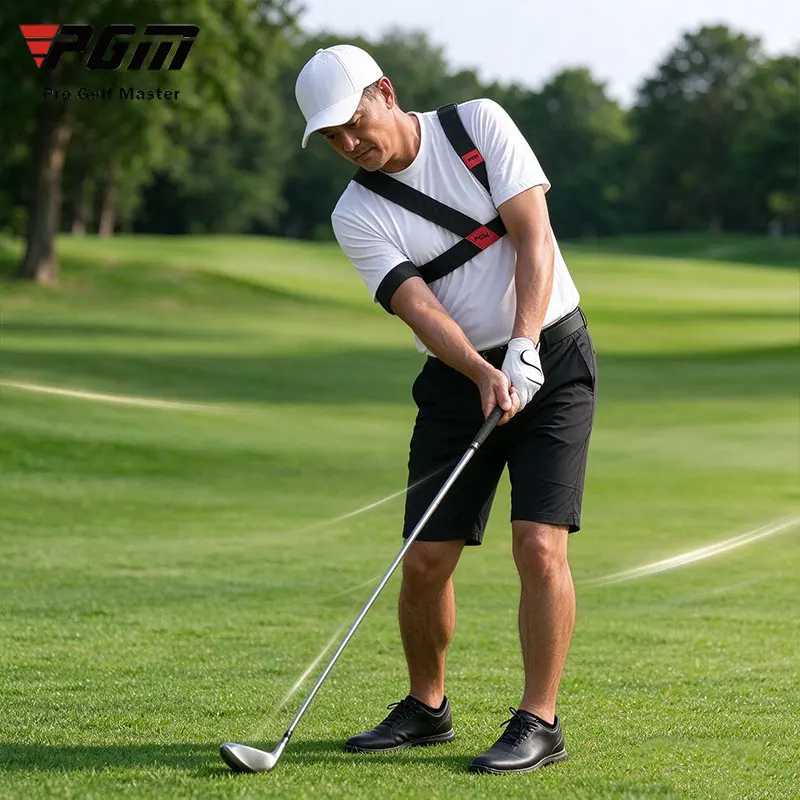 PGM JZQ043 Golf Arm Thoracic Spine Shoulder Joint Rotation Alignment Correction Belt - Adjustable - Corrects Swing Disconnection