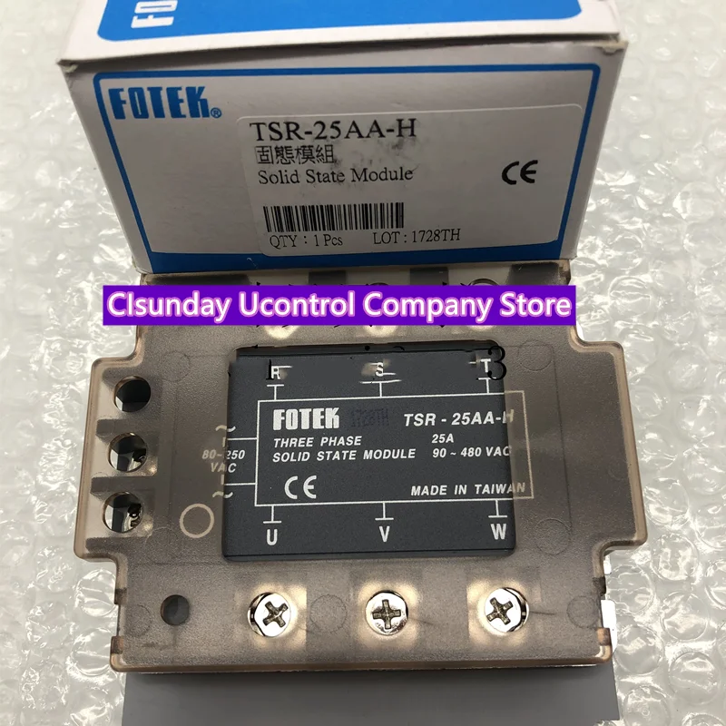 New original FOTEK three-phase solid state relay TSR-25AA-H TSR-40AA-H