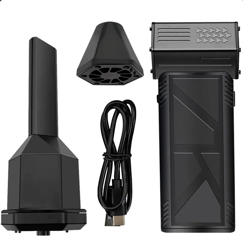 

Lithium battery blowing snow violent turbo fan can blow vacuum charging electric 140,000 hand-held hair dryer efficient