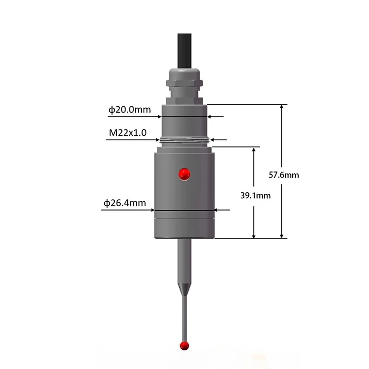 

inder Measuring Probe Sub-Center Finder for VMC/HMC Lines Fast-Setup Wired 3D Cnc Touch Probe DLP25 Photoelectric Edge F