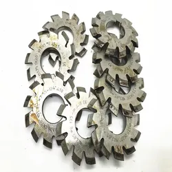 1Set 8Pcs Module 1.75 PA20 Bore 22 1#2#3#4#5#6#7#8# Involute Gear Cutters