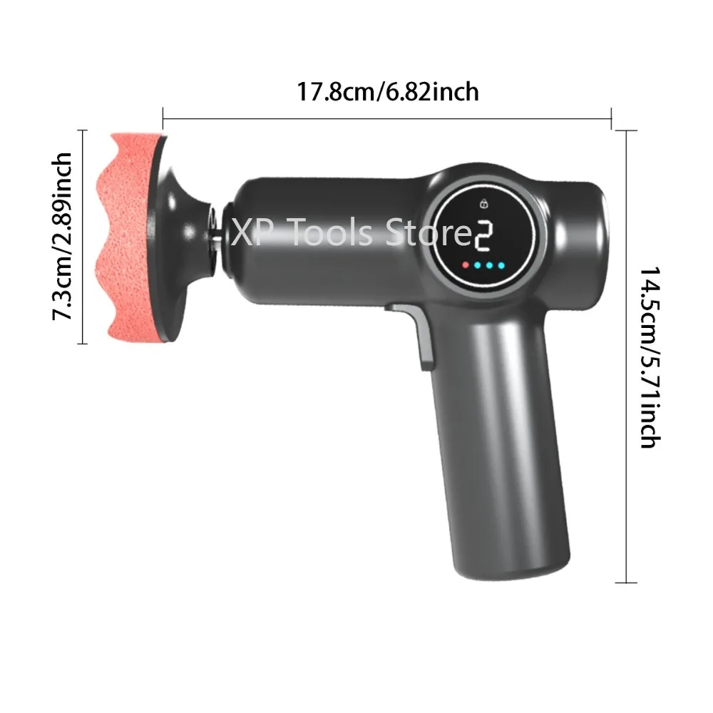 

Wireless Car Polisher Handheld Polisher Car Polishing Waxing Machine Power Tool for Car Body Cleanig Waxing Repair