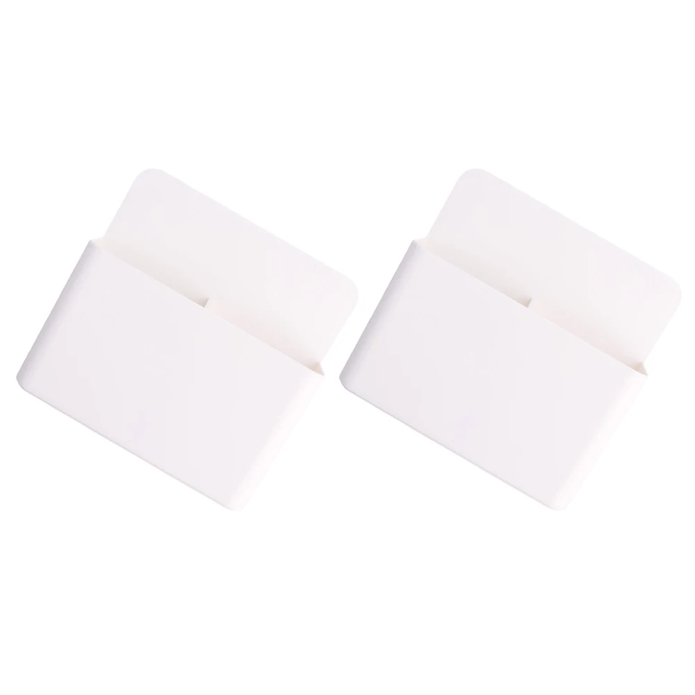 

2pcs Magnetic Pen Holder Marker Storage Box ABS Material Desk Organizer Whiteboard Accessories Dry Erase School Office Supplies
