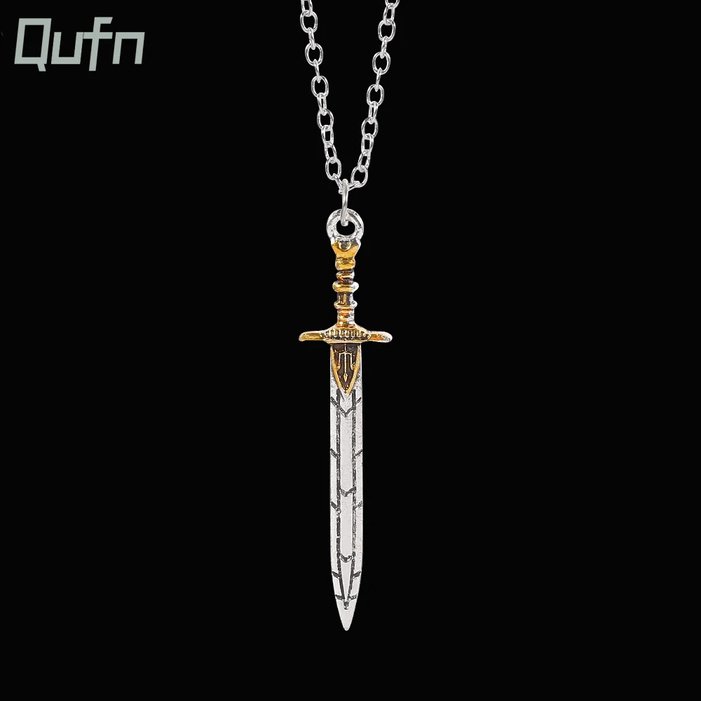 Percy Jackson Sword Pendent Necklace Fashion High Quality Zinc Alloy Chian Choker Jewelry Gifts Accessories For Men And Women