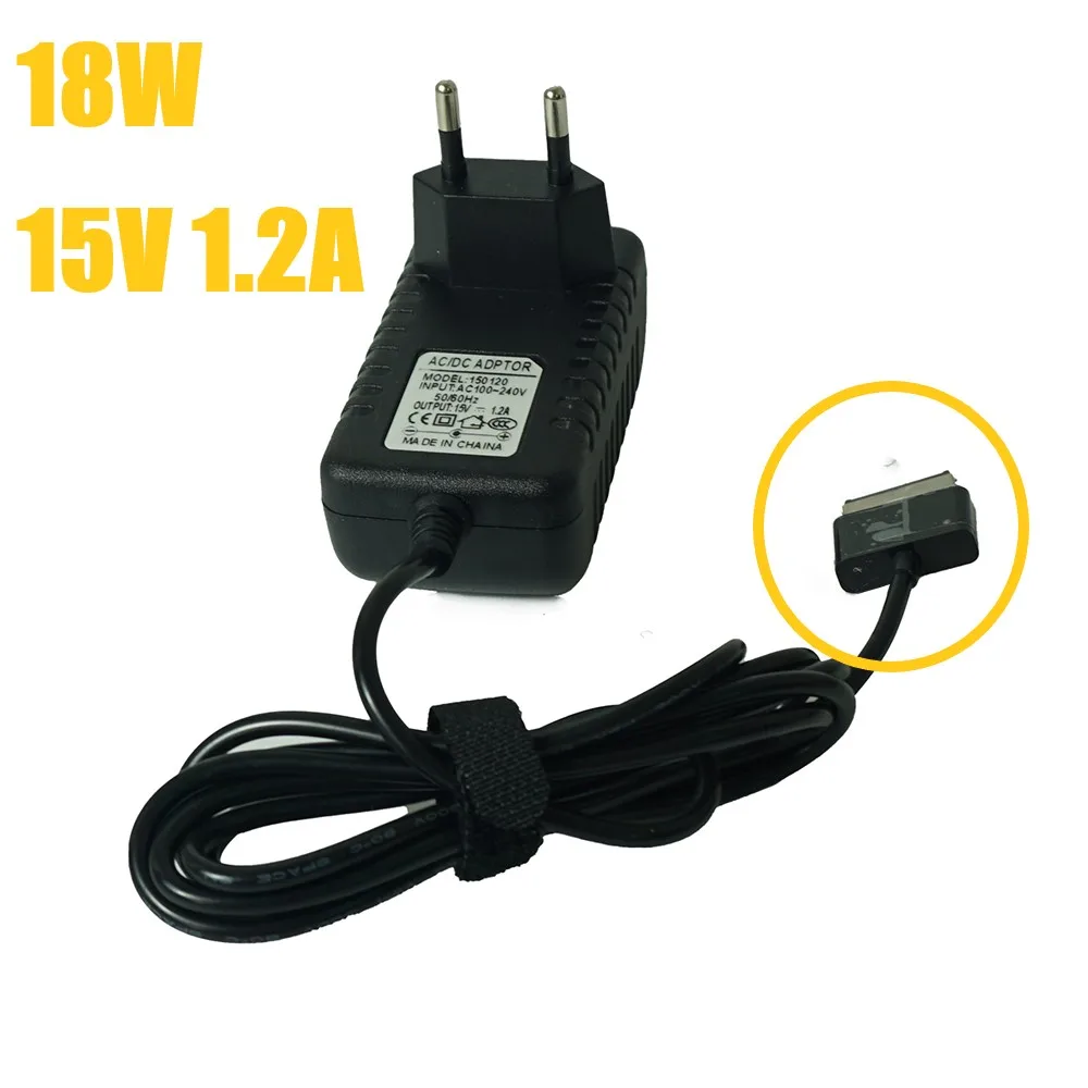 EU/US Plug Tablet Charger 15V 1.2A Wall Charger Travel Adapter For Asus Eee Pad Tablet Transformer TF101 TF201 Tablets Charger