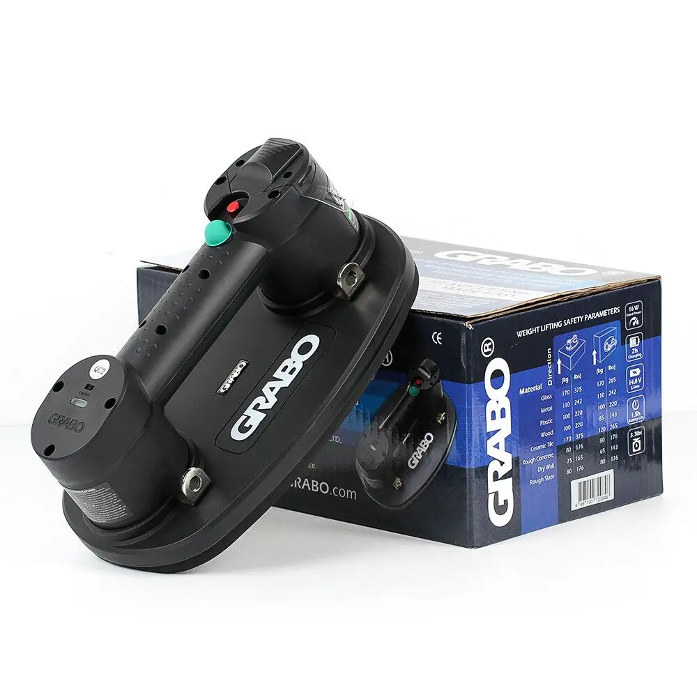 Raizi Nemo Grabo Electric Vacuum Suction Cup Slab Lifter Holder for Tile Heavy Lifting Tool With Friction
