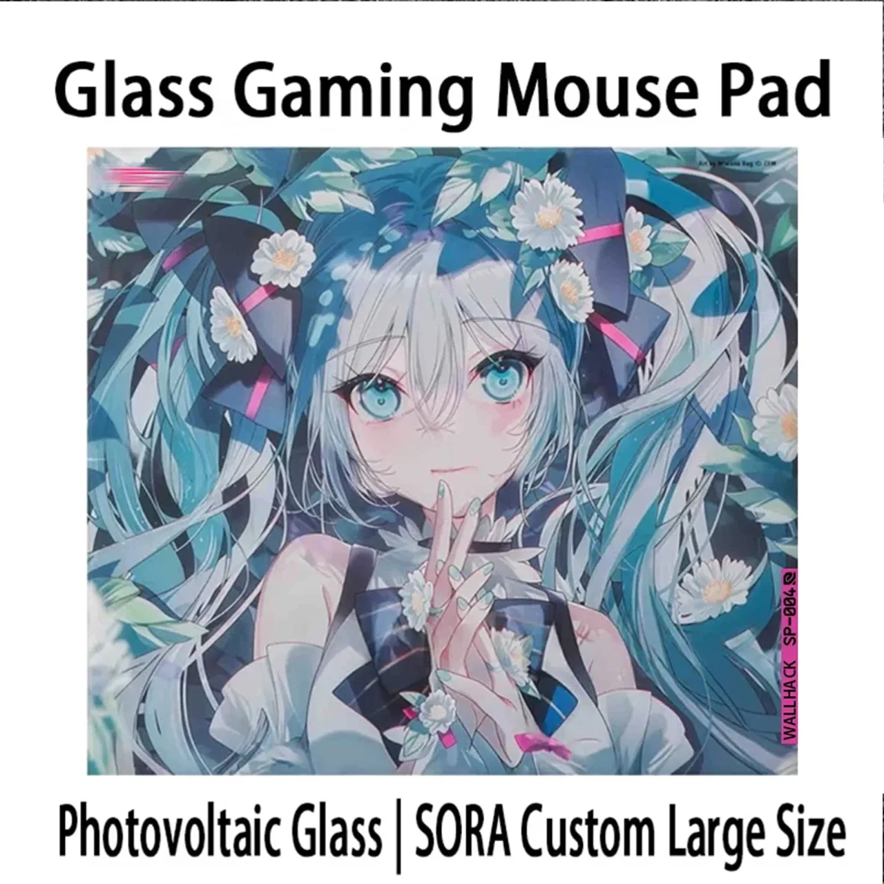 

Коврик для мыши W-Wallhack SP004 из матового стекла с покрытием, большой игровой коврик для стола, сверхбольшой размер, кастомная реплика коврика