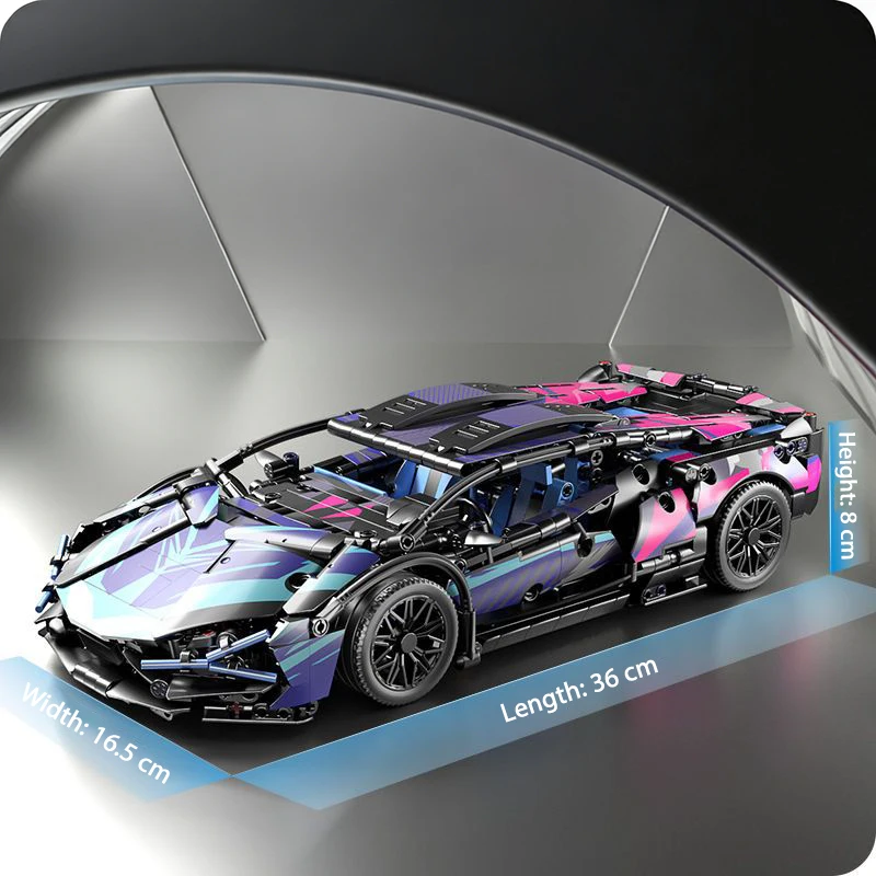 

Новинка 2026: Конструктор «Спортивный автомобиль» для мальчиков, совместимый с моделями автомобилей, подарок на Рождество и день рождения