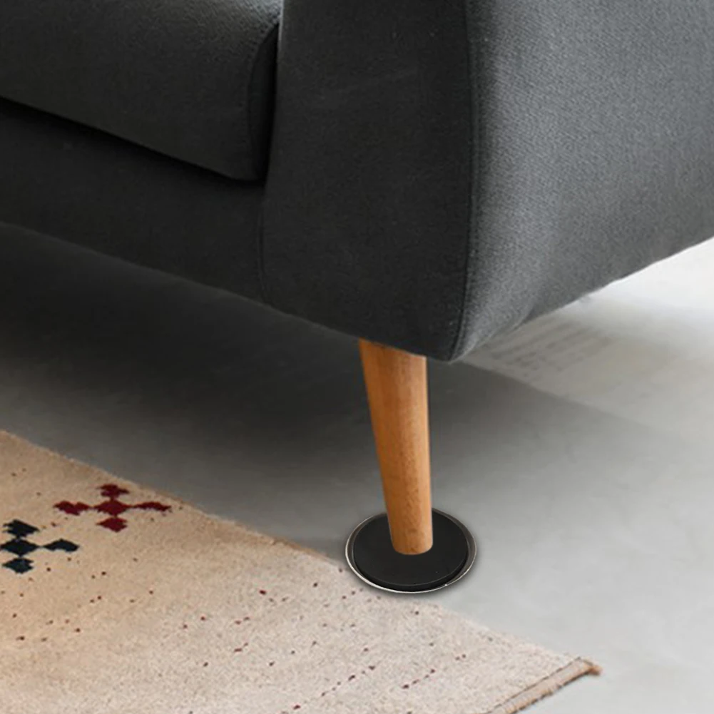 8Pcs Furniture Sliders Thickened Table Foot Mat Self-Adhesive Furniture Gliders Movers for Carpet & Hardwood Floors