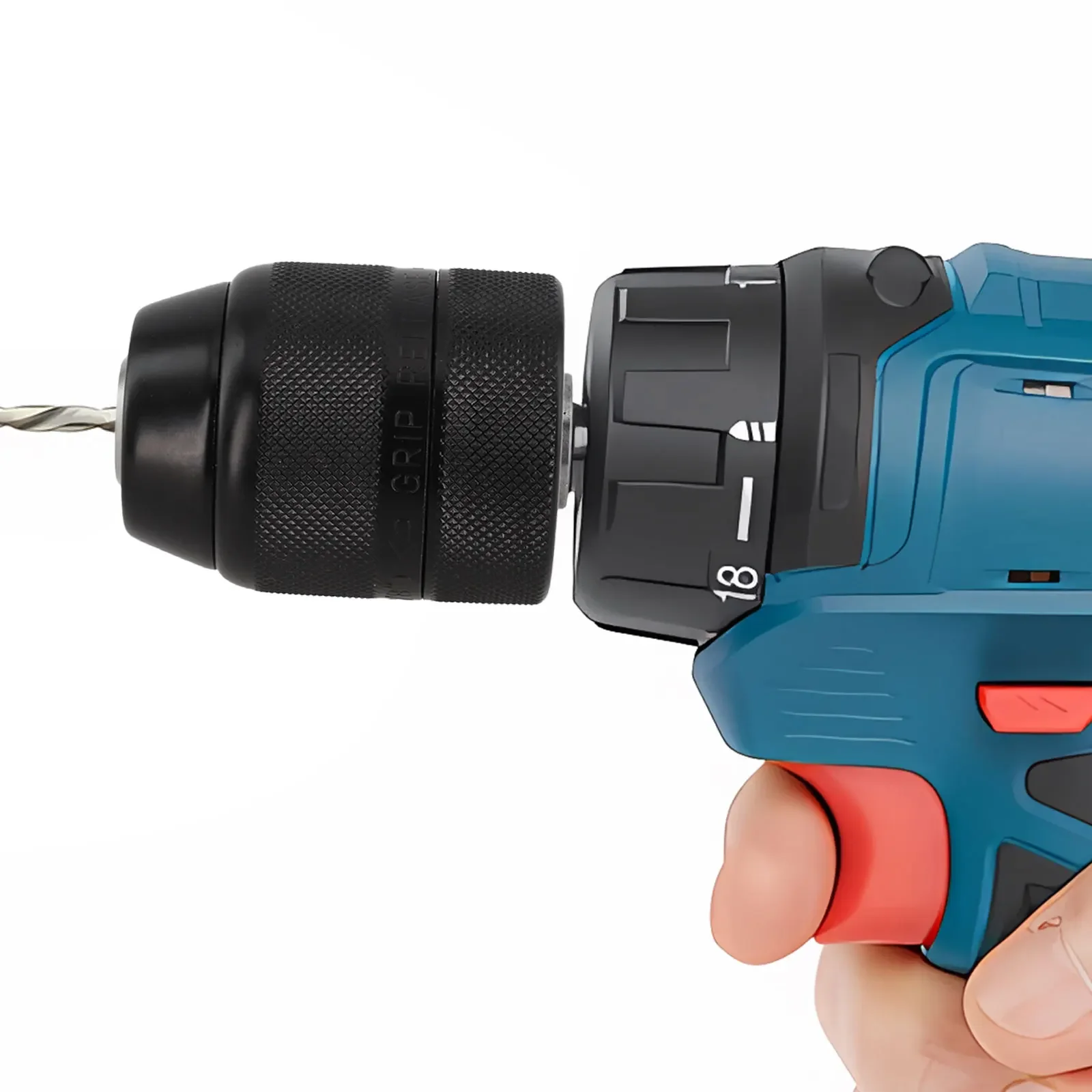 Tatsächlicher Paketinhalt, Metallstruktur, selbstsicherndes Design, Klemmbereich, Ratsche, Bohrfutter, Ratsche, selbstsichernd