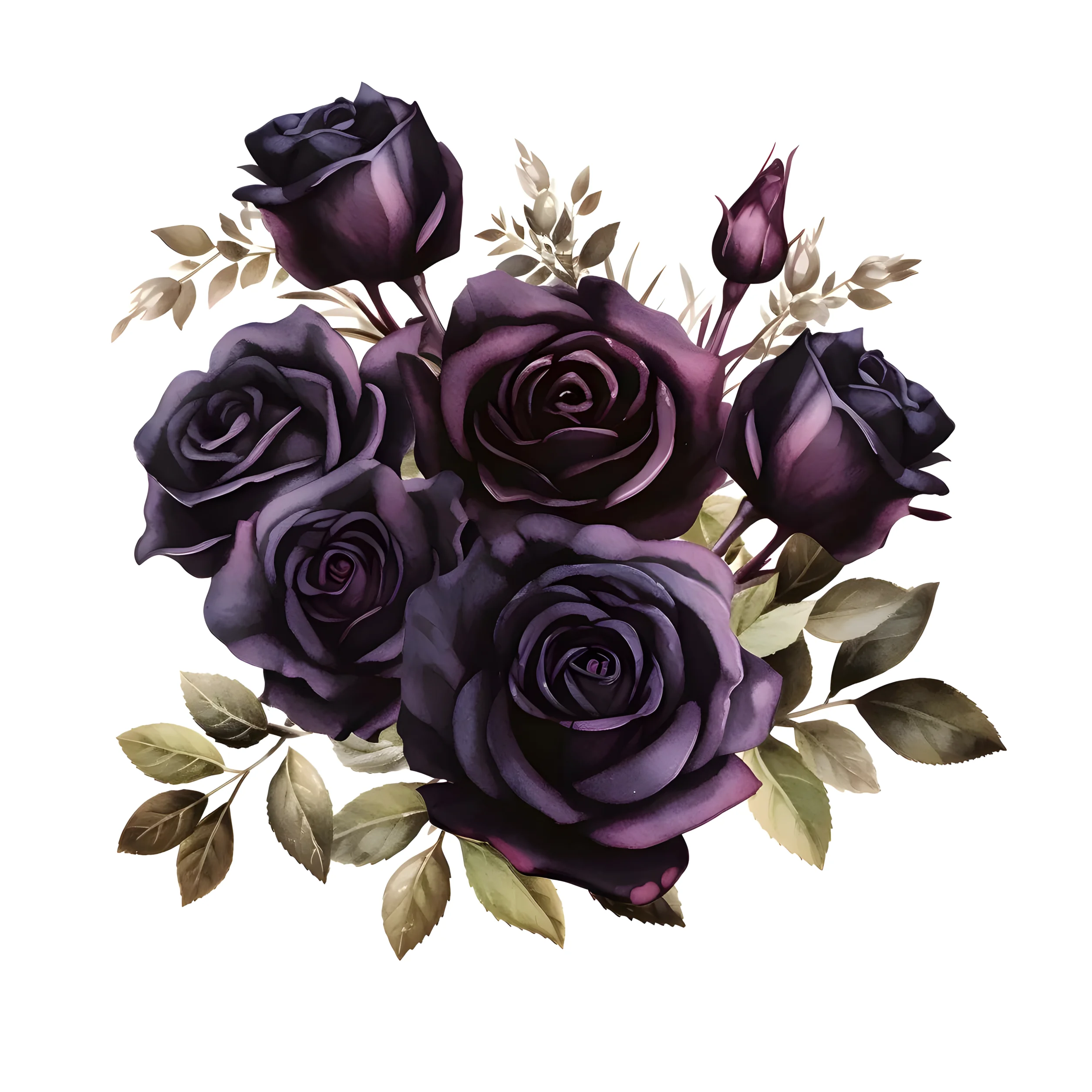 

DK355# Blooming Roses Car Stickers Scratch Covering Self-Adhesive Waterproof Decal Motorcycle Decorative Accessories