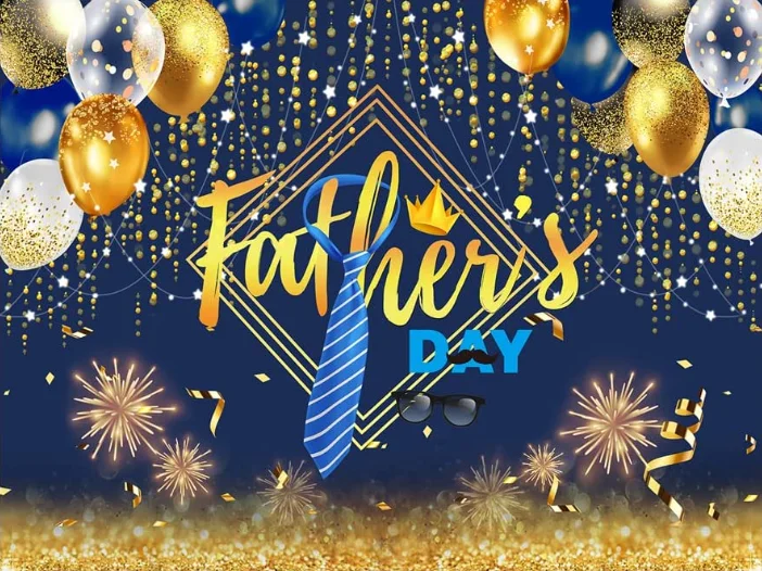 Фон для фотосъемки с изображением дня отца