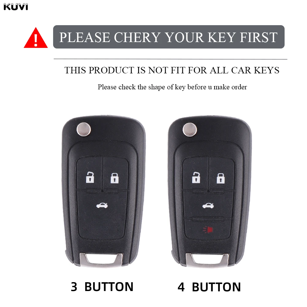 3 4 أزرار حافظة مفاتيح السيارة من البولي يوريثان الحراري لسيارة شيفروليه كروز أفيو تراكس شراع ماليبو لأوبل فوكسهول أسترا كورسا ميريفا إنسيجنيا #2