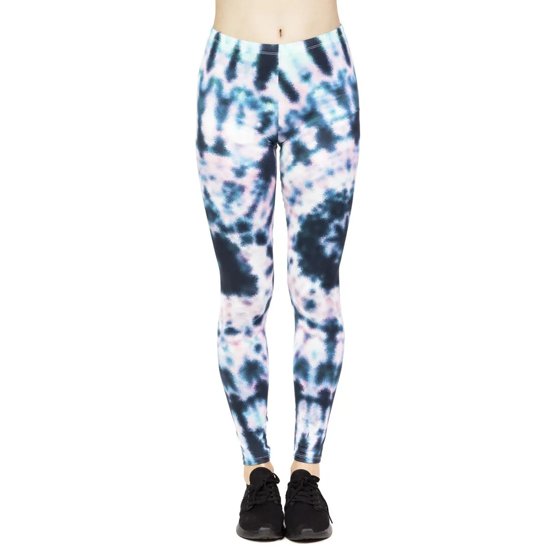 Tie Dye Print Leggings Women Fitness Yoga Pants Seamless Leggings Gym High Waist Sexy Push Up Tights Trousers Womens Clothing