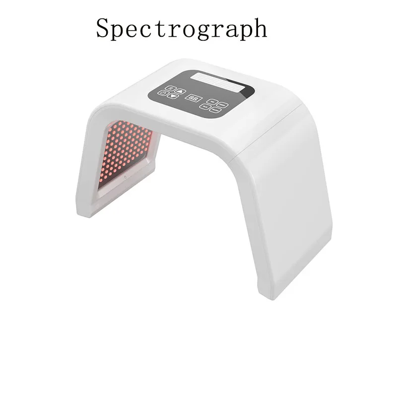 

Folding Spectrometer Mask Beauty Instrument Photon Rejuvenation Instrument Red and Blue Light Spray Beauty Salon