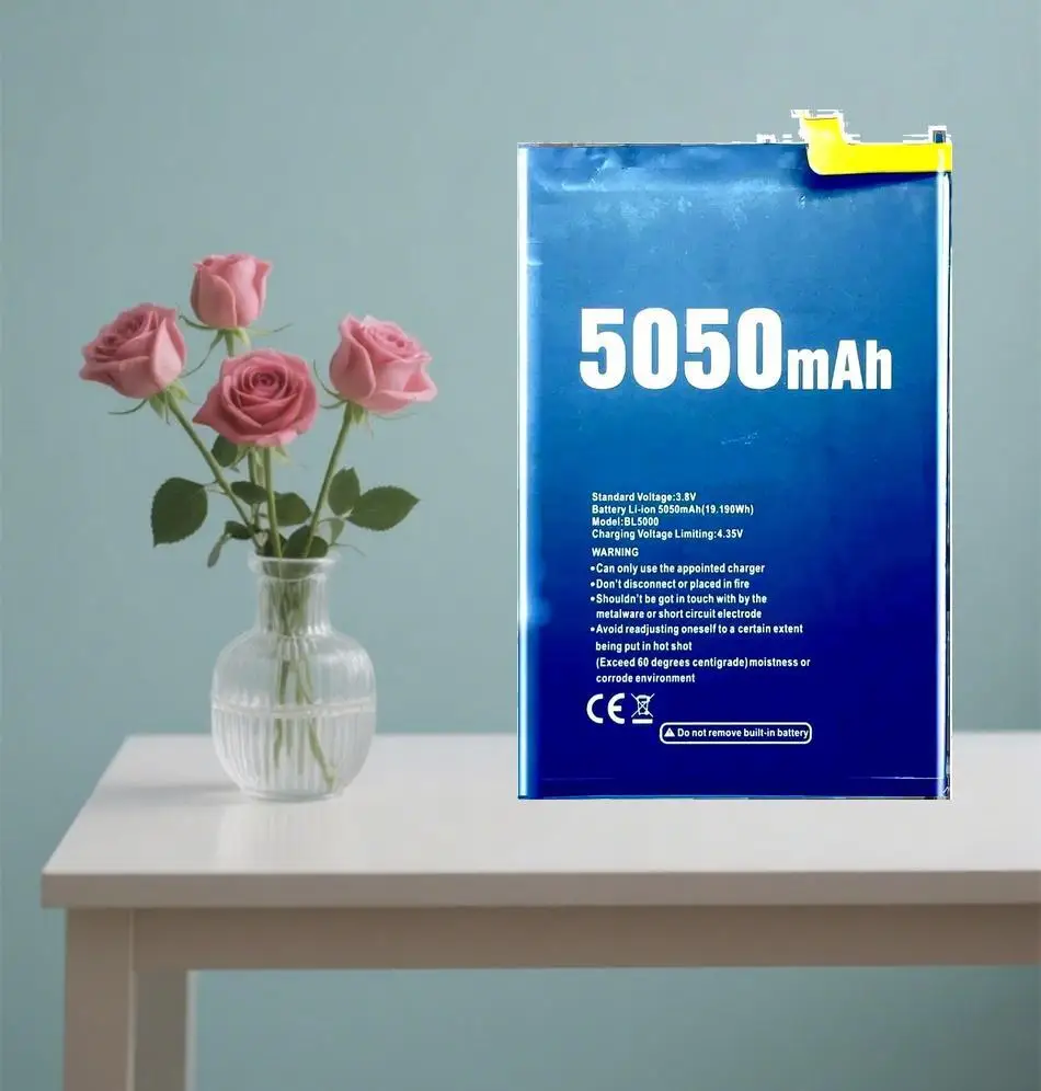 

Долговечный аккумулятор для мобильного телефона Doogee BL5000 5050 мАч