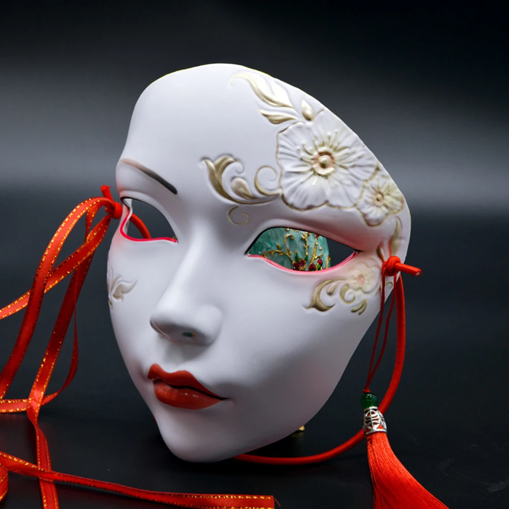 ロールプレイマスク 軽量コスチュームマスク カーニバルマスク 複雑なパーティー用 ハロウィンパーティー カーニバル
