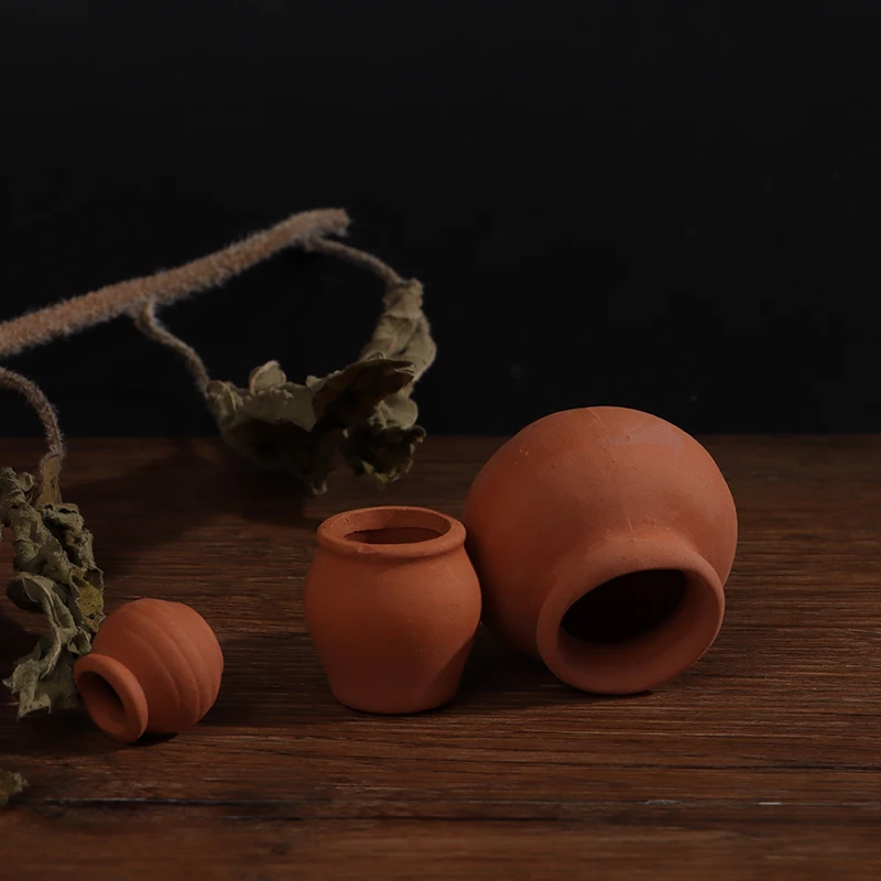 1:12 miniature per casa delle bambole vaso decorativo Mini vaso di fiori in Terracotta casa delle bambole fai da te