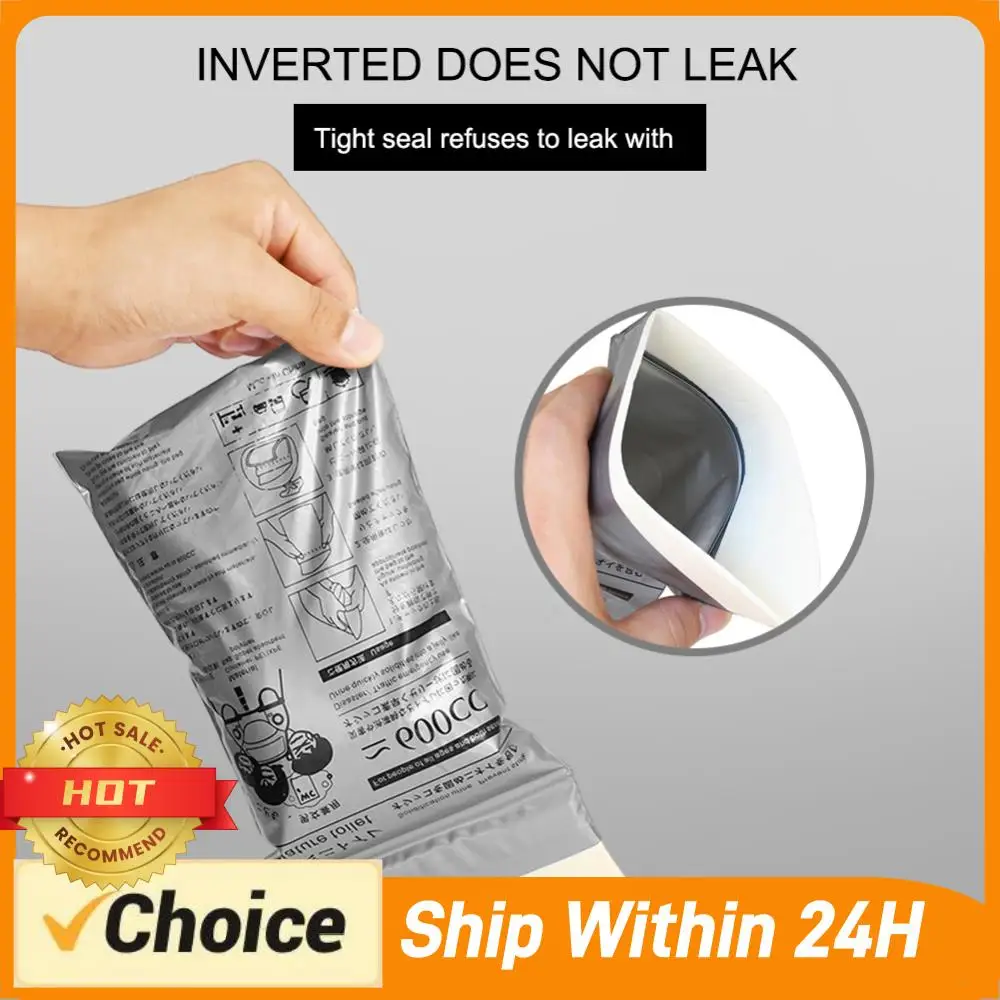 

4Pcs Emergency Urinal Bag Disposable Outdoor Urine Bags Portable 600ML for Men Women Children Patient