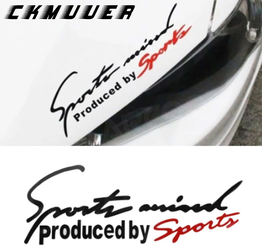 Autocollants de Style sport de voiture, Badge emblème, autocollants de capot, accessoires pour Audi, BMW, Benz, décoration