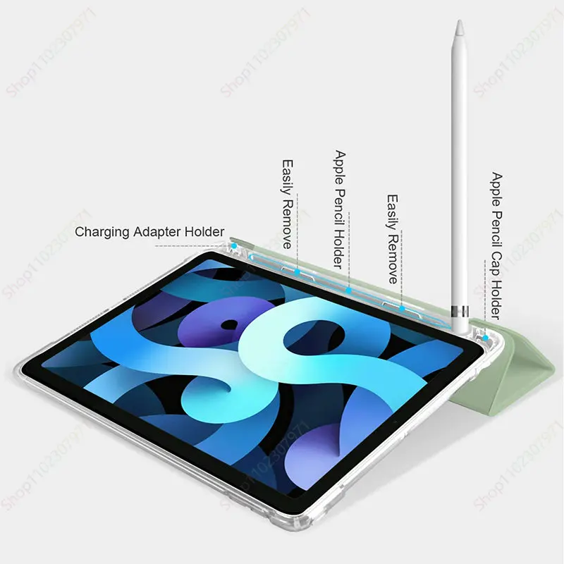 Mit Stifthalter-Hülle für iPad A19 12. Gen. A16 2026 Pro11 M5 M4 Air11 8 M3 M2 Air 5 4 10.9 10.2 8 9 10. Gen. 5/6. Gen. 2017 2018 9.7 10.5 – Detail 5