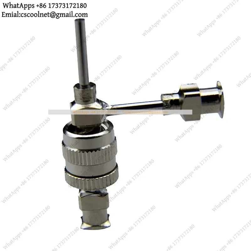 JS01 Detachable Coaxial Electrospinning Needle Metal Tip Melt Wet Process Hollow Fiber Shell Core Spinneret Replacement Parts