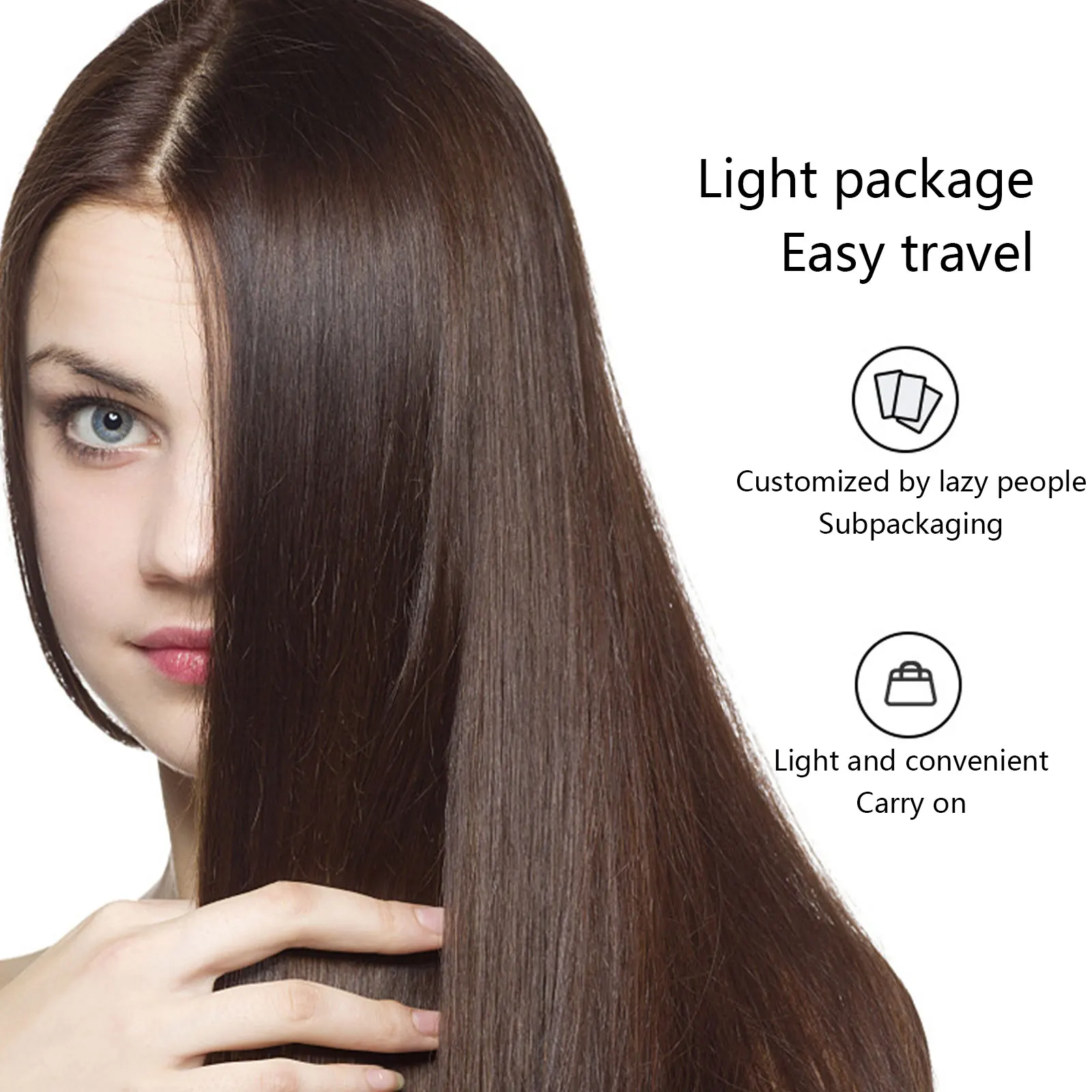 10Ml Perzik Hyaluronzuur Haar Behandeling Masker Diepe Reparatie Haar Film Smoothing Voeding Hydraterende Haar Schade Zorg Maskers