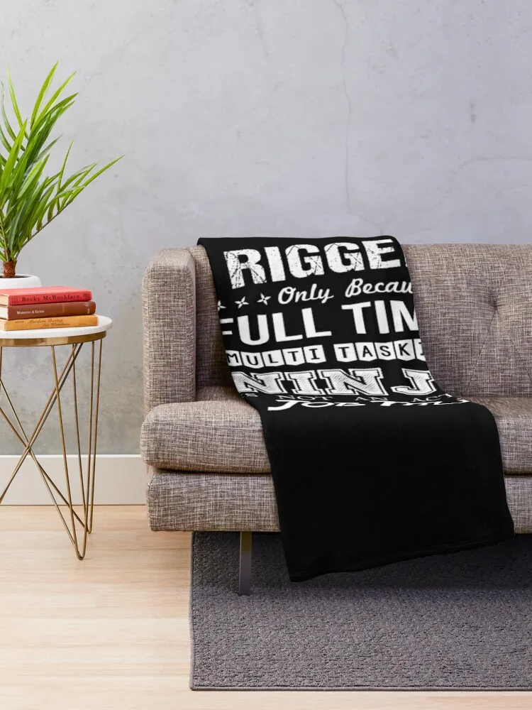 Rigger - Multitasking Ninja Throw Blanket Soft Beds Thin blankets and throws Blankets