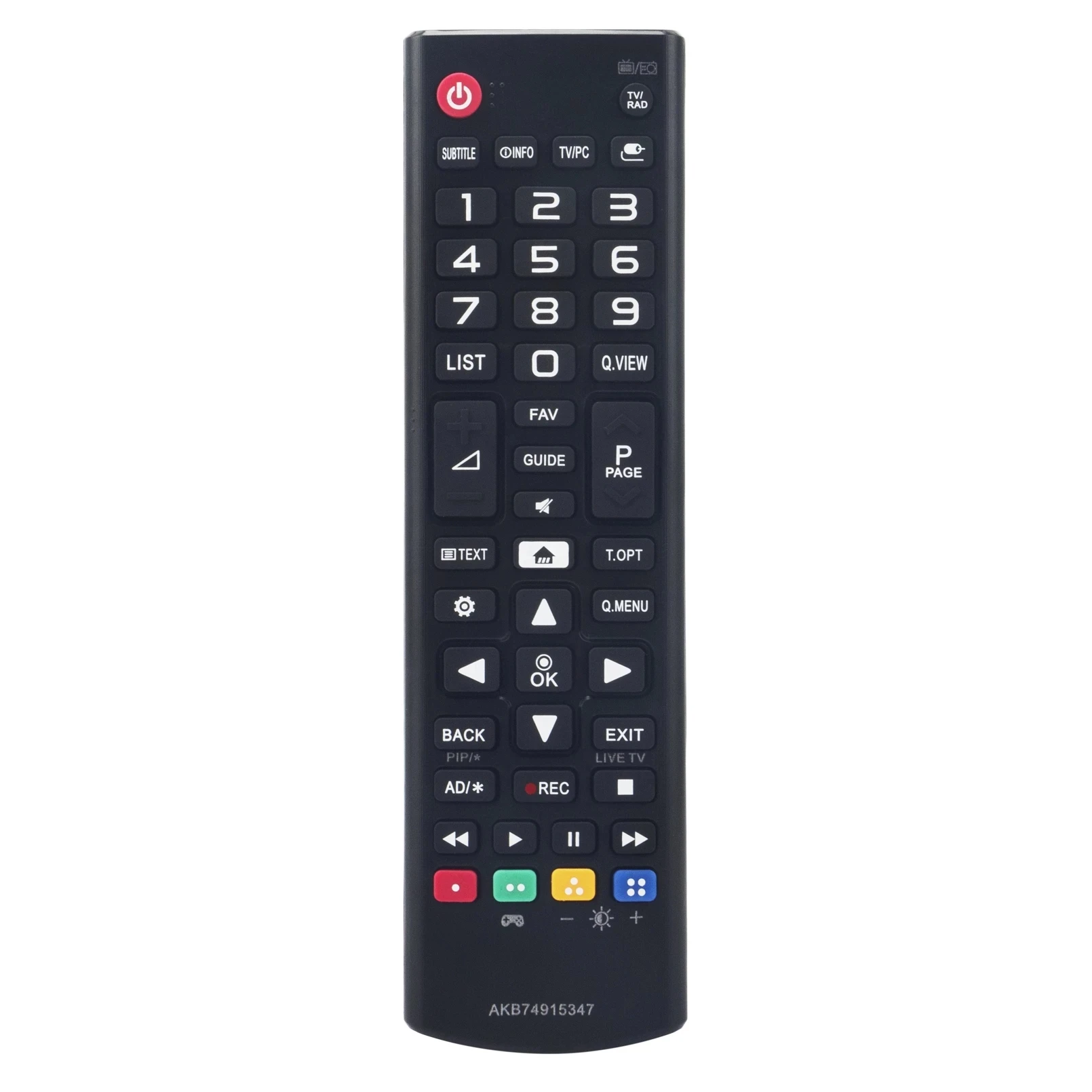 AKB74915347 Remote Control Accessories For HD Smart TV 32LJ600U 32LJ610V 49UJ655V 55LJ540V