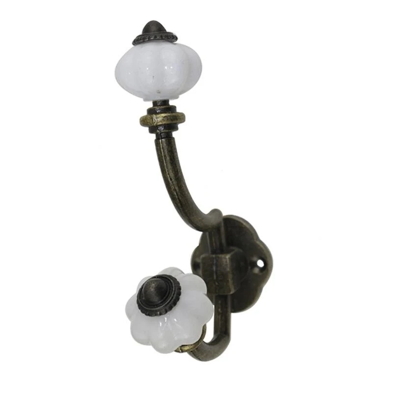  Retro Bronze Hanger Hooks Decor Wall Hook for Hanging Hats Towels Bags Keys