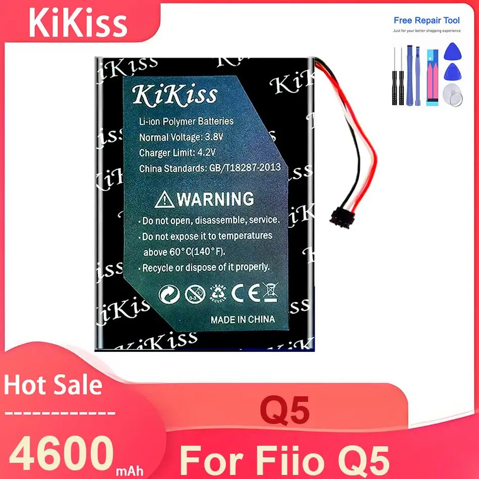 

Аккумулятор KiKiss для Fiio Q5, Q5 4600 мАч