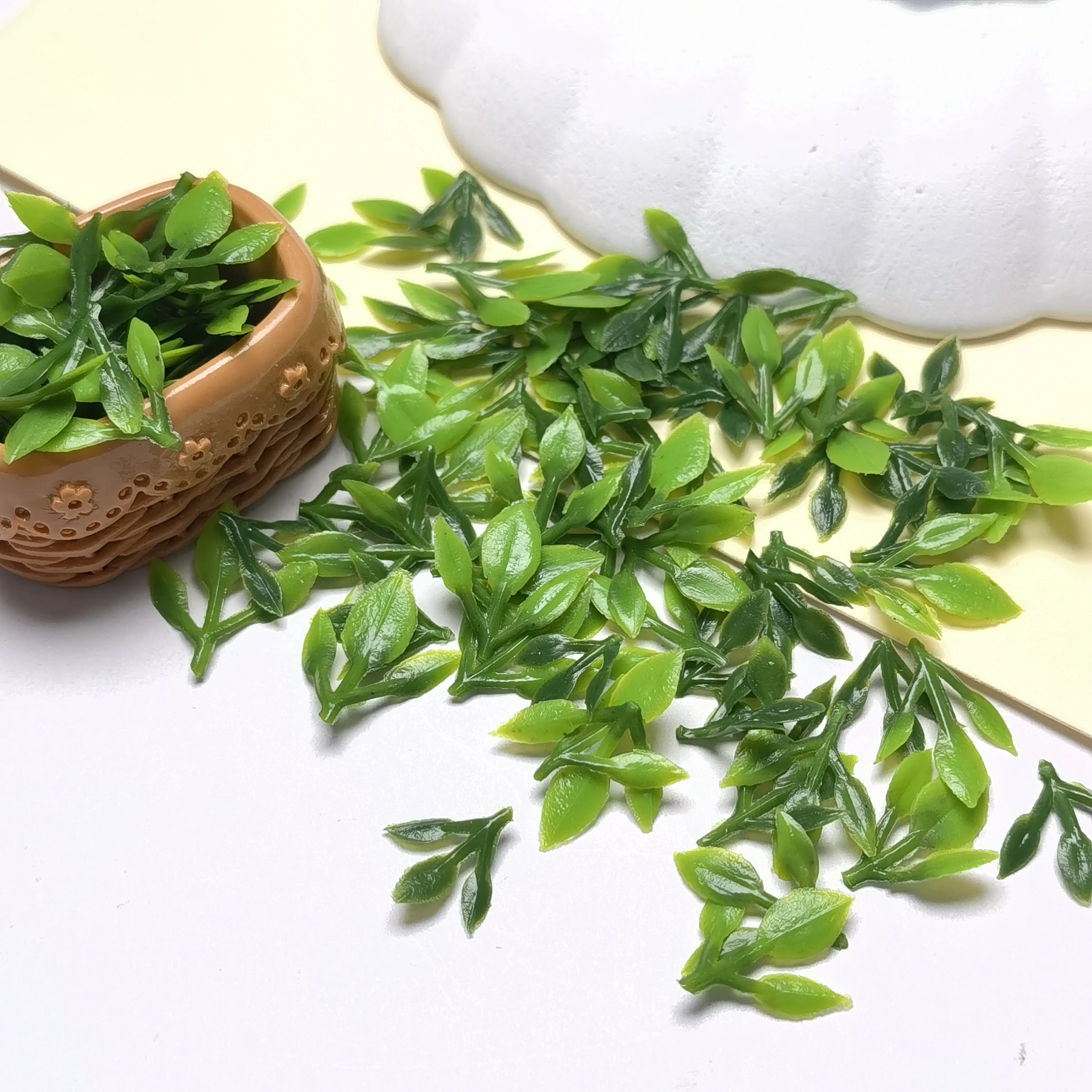 Artificial Plants Bonsai Small Plant Leaf Ornaments For Home Room Table Decoration Hotel Garden Decor