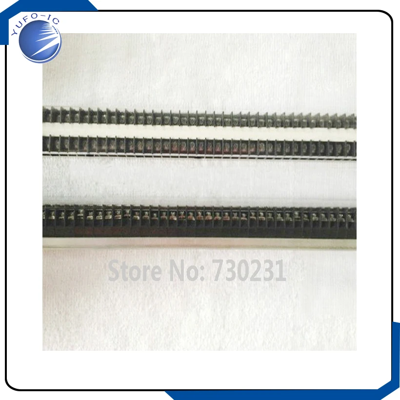 Free Shipping 1Pcs 600V 15A Guide Rail Type Wire Terminal Blocks 40 Positions TD-1540 NEW