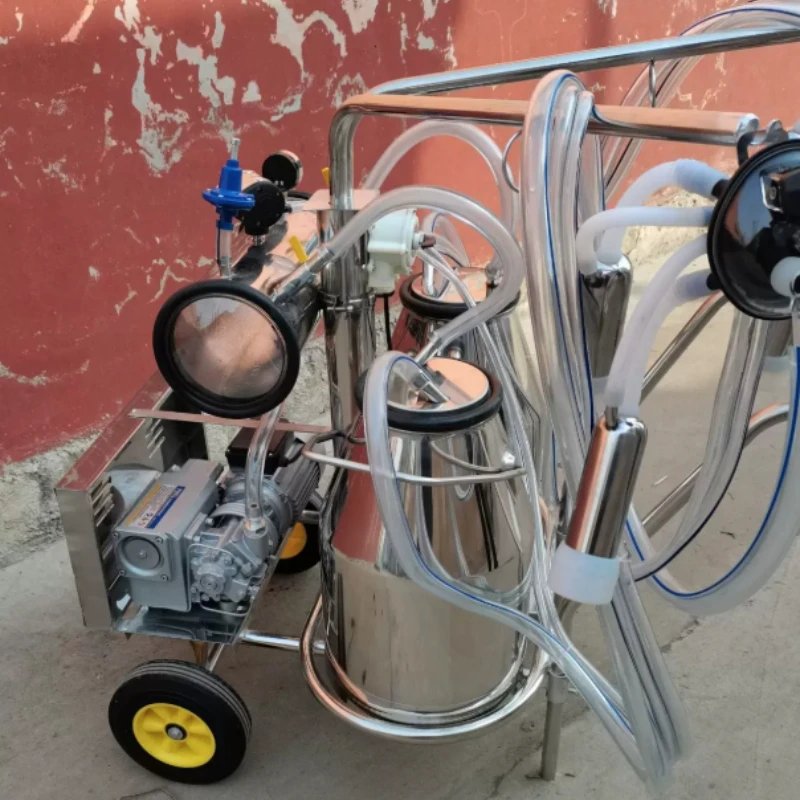 Портативный мобильный доильный – обзор и цена Goat Milking Machine Portable