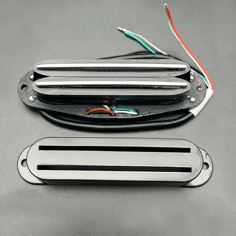 

Alnico II Mini Humbucker ST Single Coil Size Double track Pickup 9K 4 Conduct Output Coil Splitting Alnico 2 Pickup Multi Colour