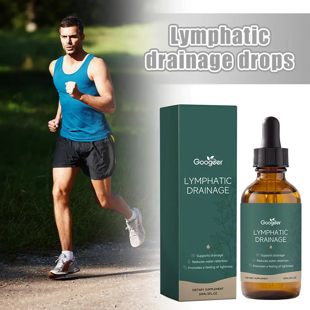 Herbal Lymphatic Drainage Drops Reduce Body Swelling Promote Lymph Flow Strengthen Immunity Bloating Relief Balance Support Care