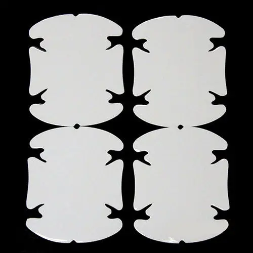 4pcs/Set Auto Door Handle Scratch Protector Films Transparent Car Sticker Universal for All Cars Car Accessory Part