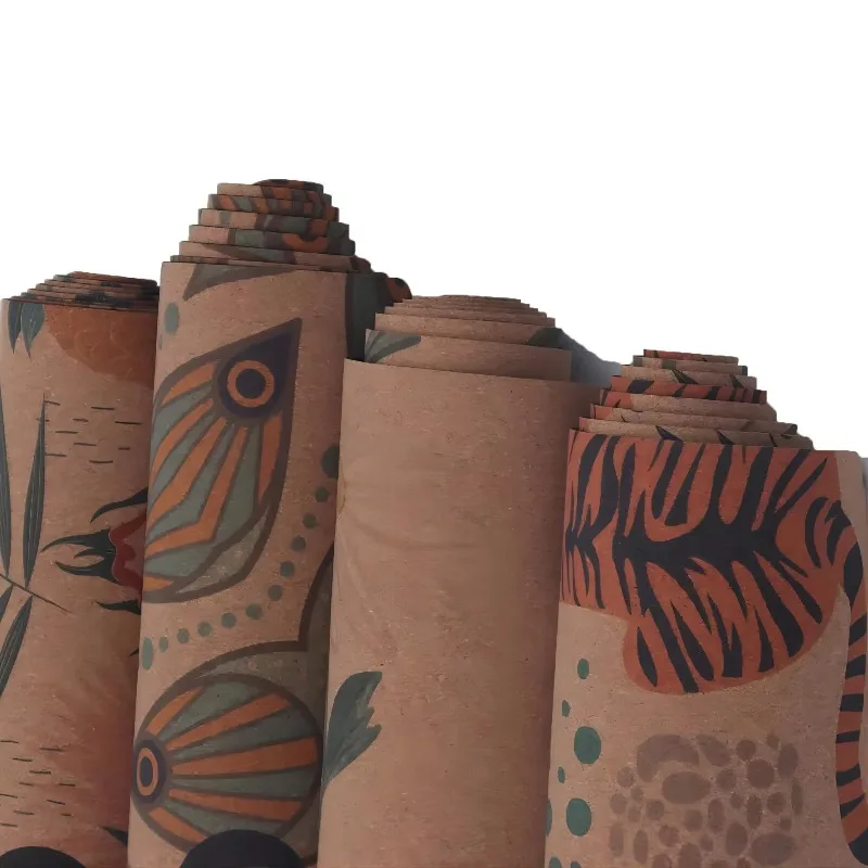

YTYIN Custom Logo Printed Eco Friendly Durable Non-slip Cork Natural Rubber Customized Yoga Mats Pilates Mat Wholesale