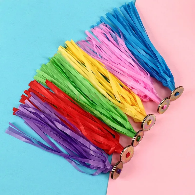 3 peças de peteca colorida feita à mão de plástico colorido, crianças que cavam peteca, esportes