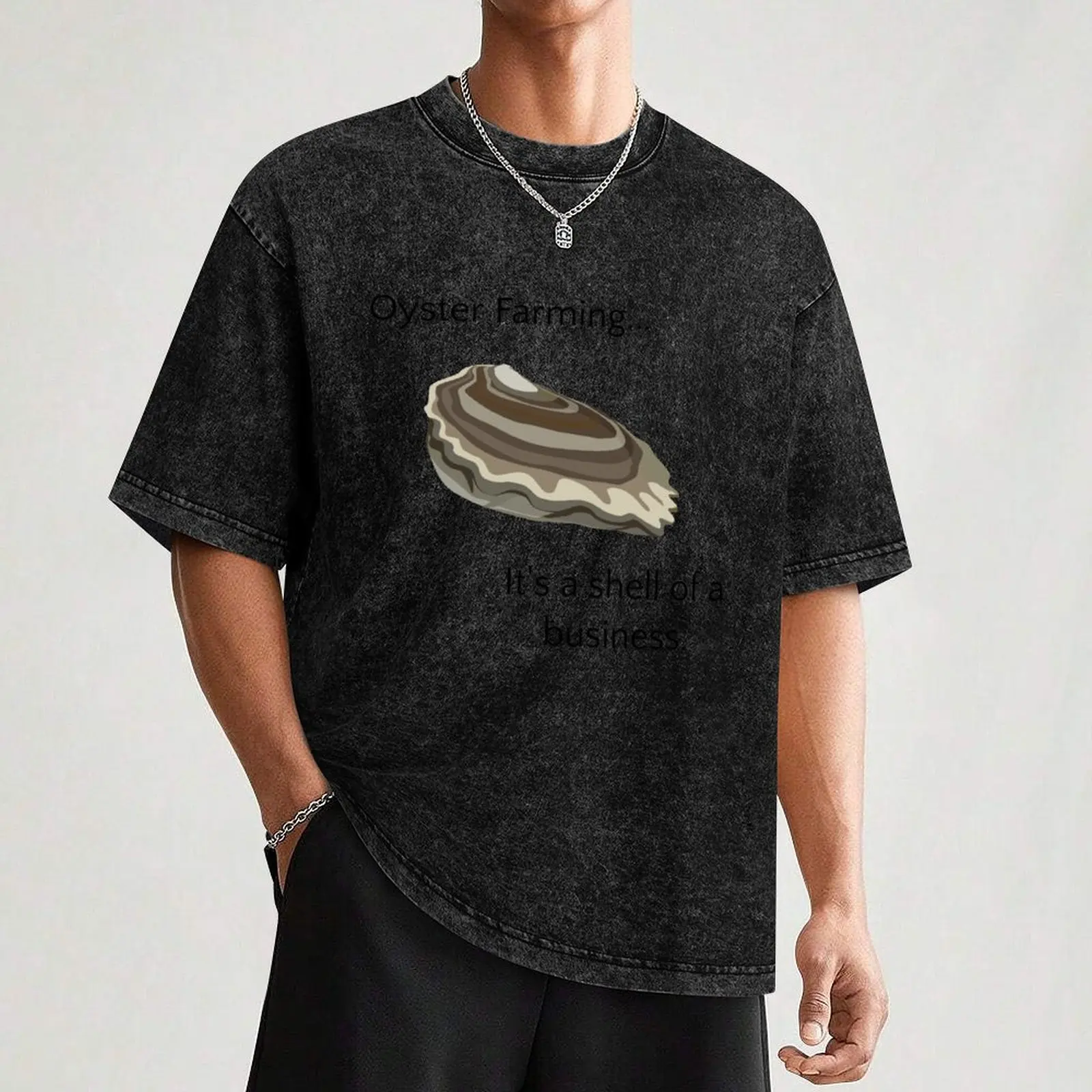 Oyster Farming T-Shirt Lightweight Top