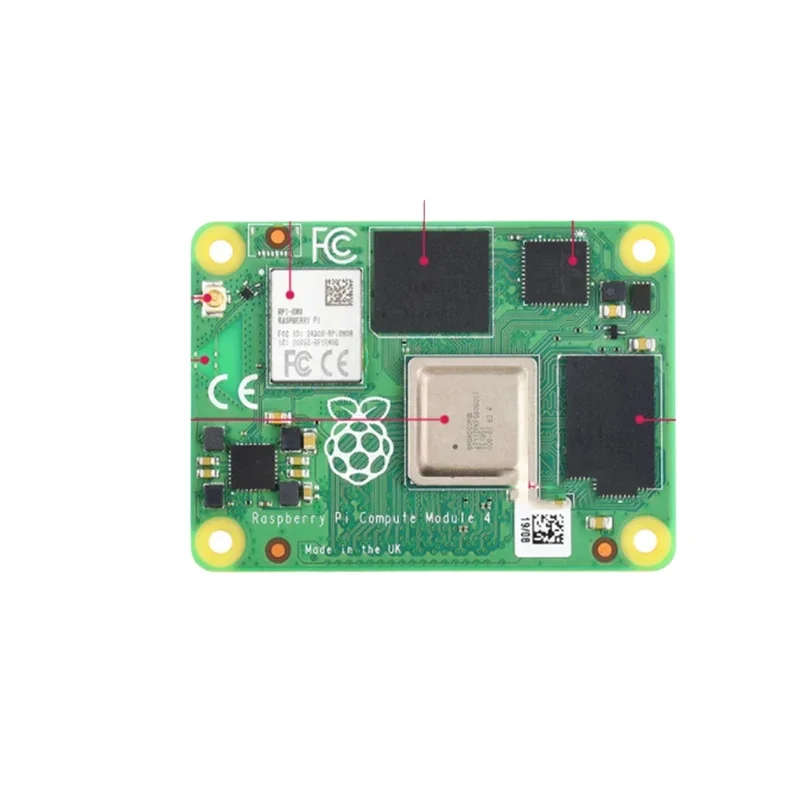 Raspberry Pi Compute Module 4 met 8 GB Ram Lite/8G/16G eMMC Flash optioneel Ondersteuning Wifi/bluetooth CM4