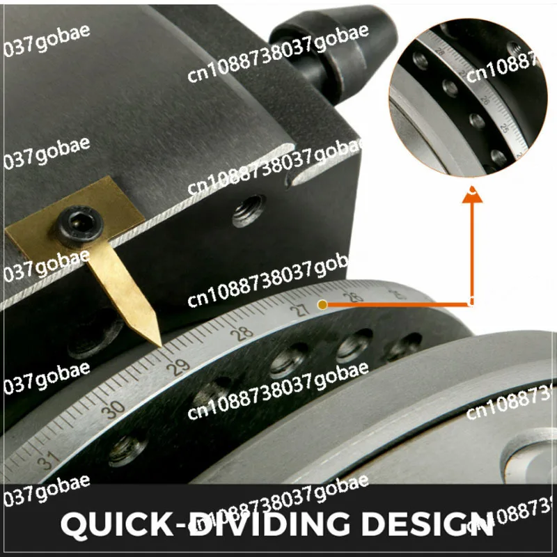 

Диск индексатора головки Универсальный индексатор Индексирующая головка фрезерного станка Прецизионное индексирование фрезерного станка