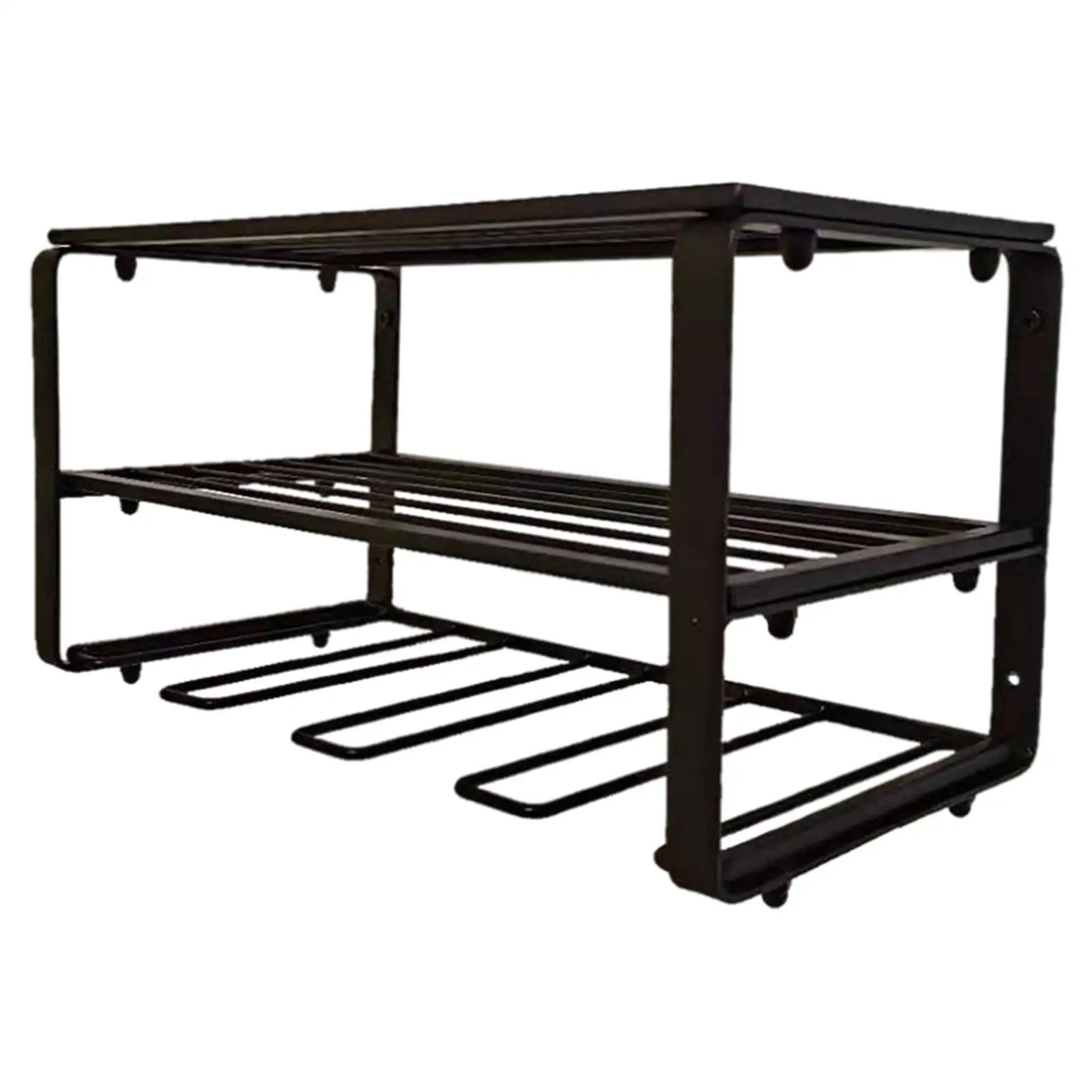 Electric Drills Racks Wall Mounted Metal Organizer Shelf Pegboard Tools Storage for Garage Workstation