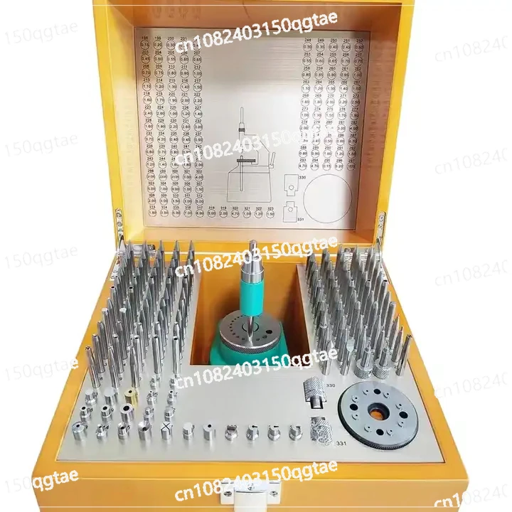 

Watch Maintenance Tool High-quality 130PCS Punches, Punching Table Set, Swing Wheel and Shaft Disassembly