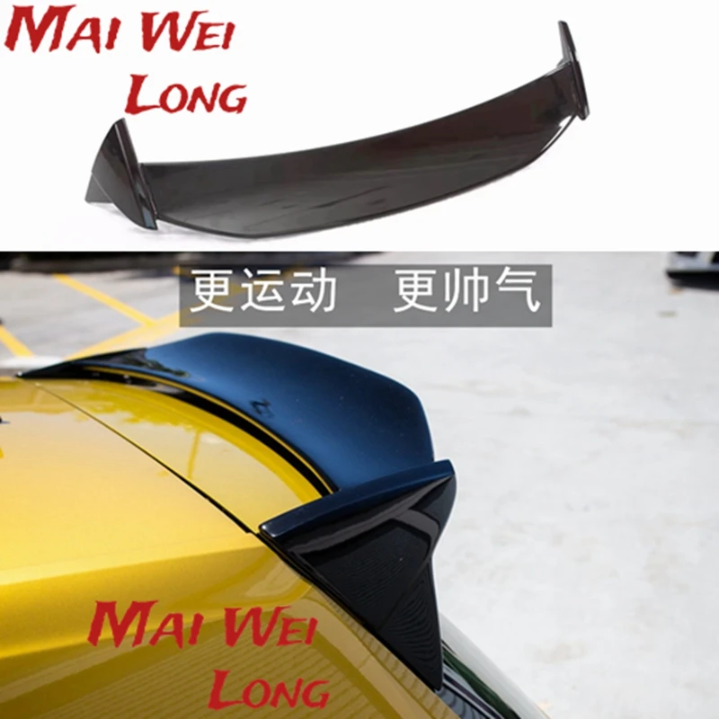 

For VW Golf 6 Spoiler ABS Material Car Rear Wing Primer Color Rear Spoiler For Volkswagen Spoiler 2010-2013 Aspec style