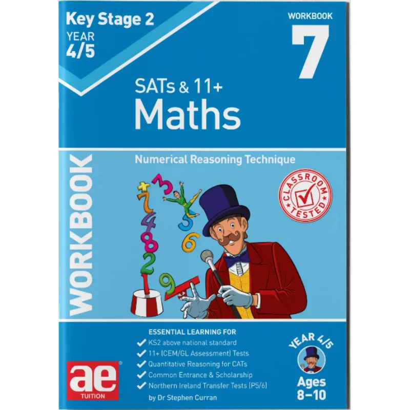 KS2 Maths Year 45 Workbook 7  Numerical Reasoning Technique Dr Stephen C Curran 9781910106396