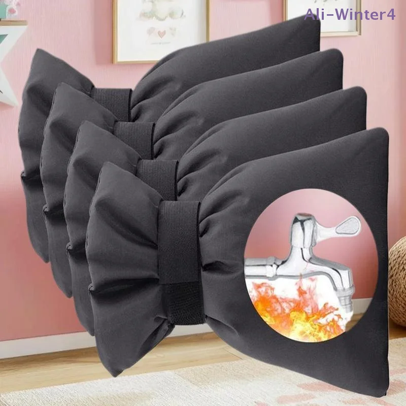 

1pcs Faucet Cover Winter Black Outdoor Waterproof Freeze Protection Insulation Outside Garden Faucet Tap Reusable Protector