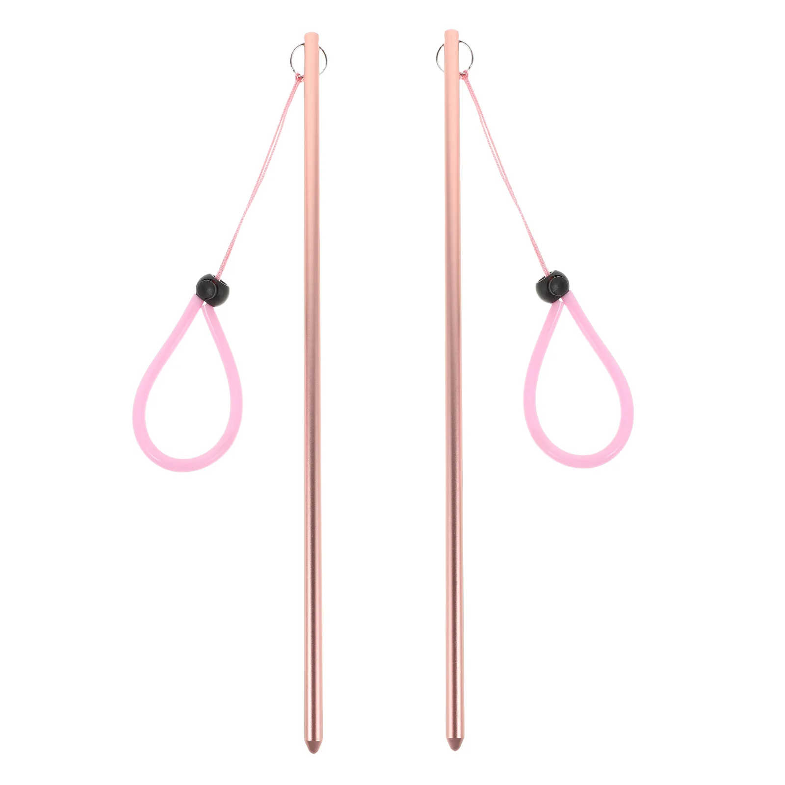 

2 Pcs Diving Probe Aluminum Alloy Accessories Pointer Rod Underwater Knocker Vocalize