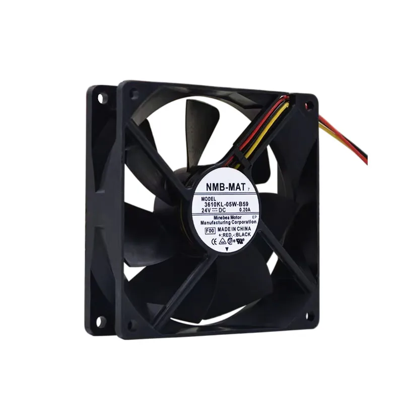 

НОВЫЙ ОРИГИНАЛЬНЫЙ 3610KL-05W-B59 24 В 0,20 А 9025 90*90*25 мм 9 см ОХЛАЖДАЮЩИЙ ВЕНТИЛЯТОР
